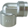 BONFIX Aansluitstuk chroom haaks 1/2" bi x M24