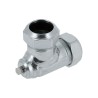 BONFIX Knel C-staal 105SP ontluchtingskniekoppeling 22 x 22 mm