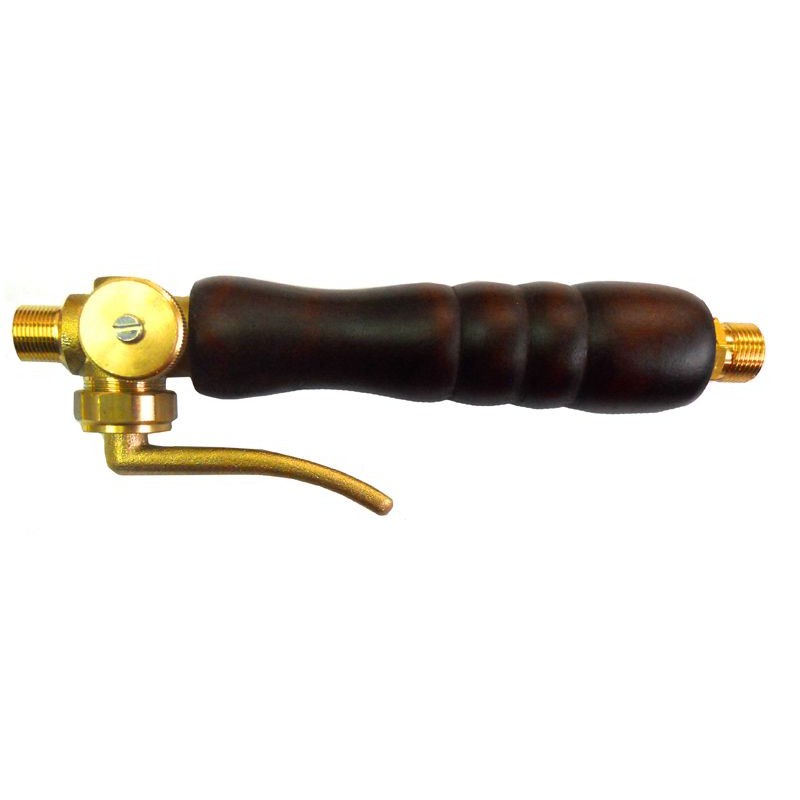 Hasmi Handgreep (hout) met hevel