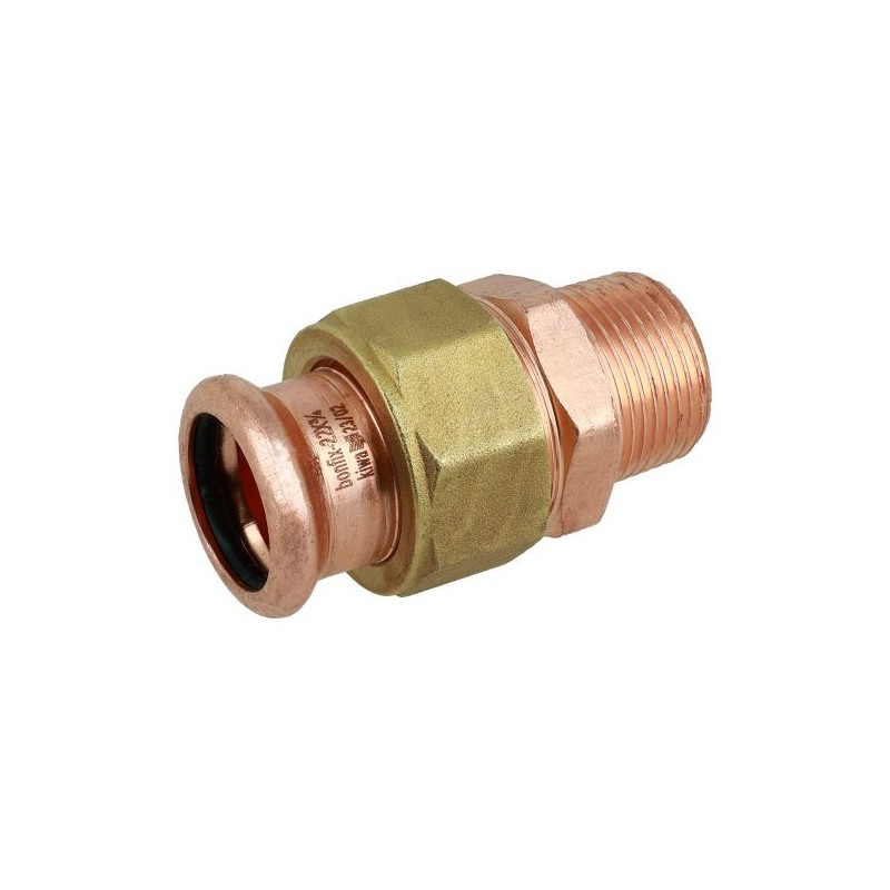 BONFIX M-press RK-water 3-delige koppeling 1/2" bu. x 18 mm