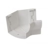 Nicoll Ovation LG28 PVC-Ti binnenhoekstuk 135 graden wit