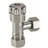Wiesbaden hoekstopkraan 3/8" x 12mm knel chroom