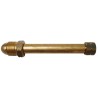 Vulpijp aansluiting Benegas(pol) - vleugelmoer x 3/8" Links wartel