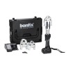 BONFIX 19kN accu-persmachine met U-profielbekken 16-20-25 mm
