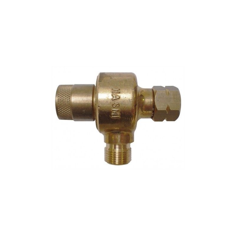 Drukregelaar instelbaar 0-2bar 3/8"Links wartel x 3/8"Links bt.dr.