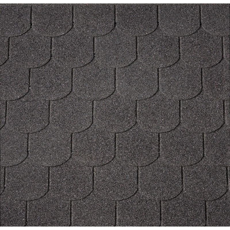 IKO shingle Superglass Biber Black (01) - 2,00 m2