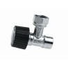 BONFIX Hoekstopkraan 3/8" x 12 mm soldeer messing vertind