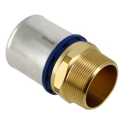 BONFIX Alu-pers puntstuk 2" bu.dr. x 63 mm