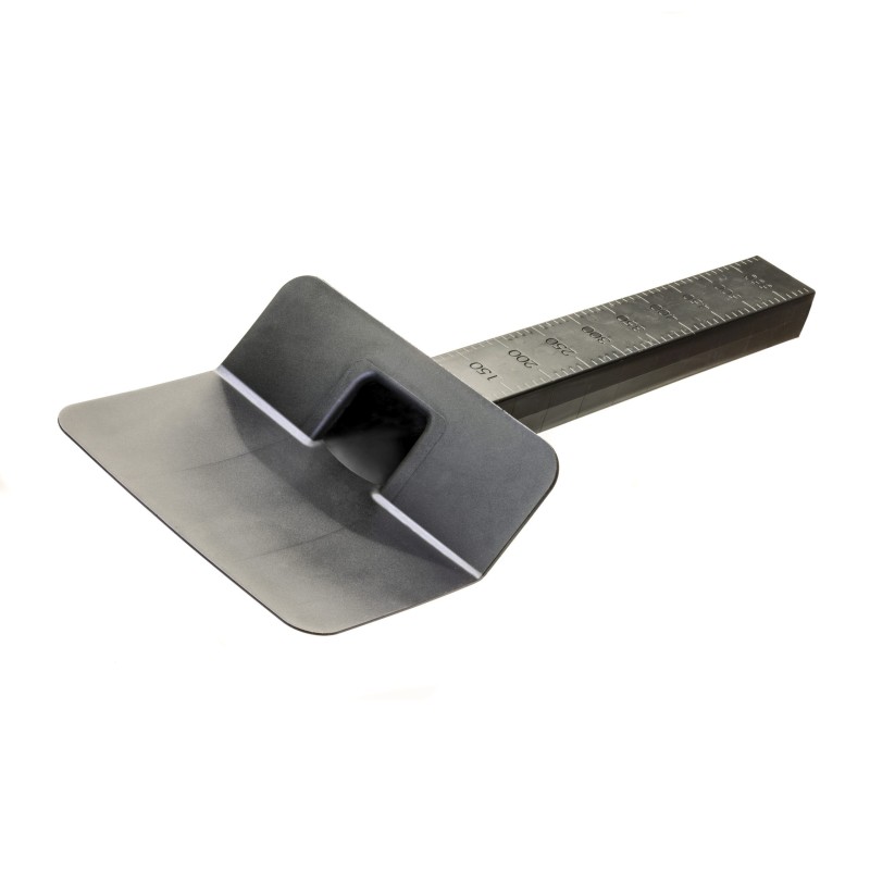 Trilago kiezelbak 45 graden 60 x 100 mm  - lengte uitloop 600 mm