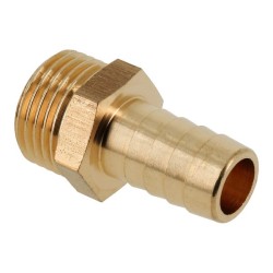 BONFIX Draad messing slangpilaar 3/8" buitendraad x 8 mm