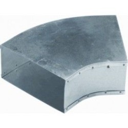 ronde bocht 45 gr. 220x80mm