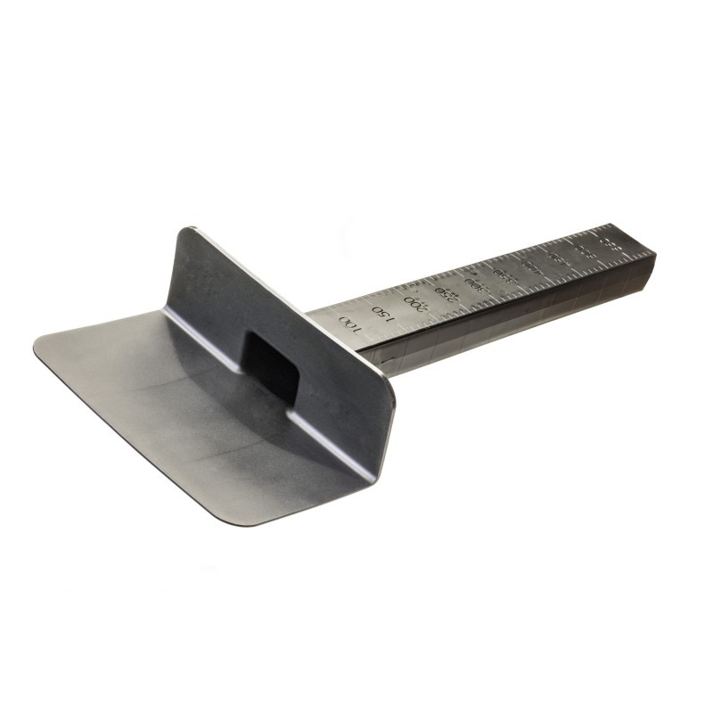 Trilago kiezelbak 90 graden 60 x 100 mm  - lengte uitloop 600 mm