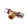 BONFIX Alu-pers T-stuk 26 x 1" bu.dr. x 26 mm