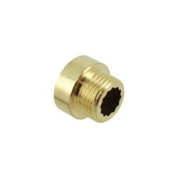 BONFIX Draad messing kraanverlengstuk 3/8" L15mm