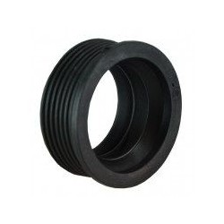 Overgangsring /-rubbermanchet 40 x 32 mm metaal / pvc