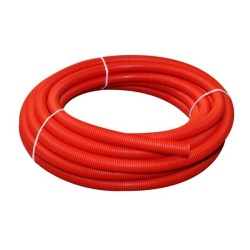BONFIX Alu-pers mantel los voor systeembuis 16 mm rood - rol a 10 mtr