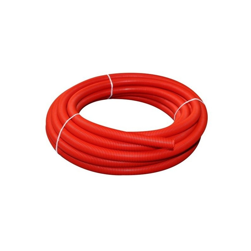 BONFIX Alu-pers mantel los voor systeembuis 16 mm rood - rol a 10 mtr