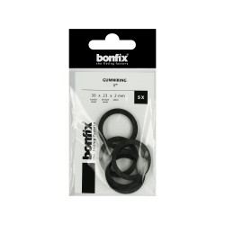 BONFIX Gummiring 1" (30 x 23 x 2 mm) 5 stuks