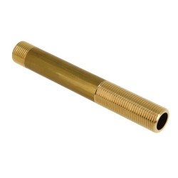 BONFIX Draad messing pijpnippel 1/2" x 150 mm