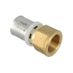 BONFIX Alu-pers schroefbus 1/2" bi.dr. x 25 mm