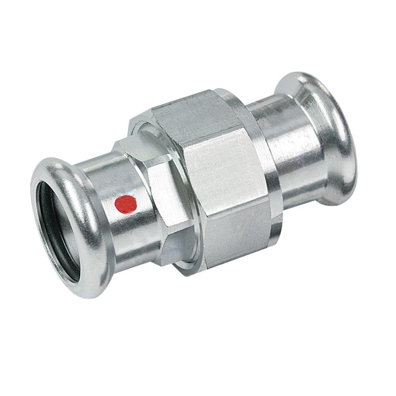 BONFIX M-press C-staal 3-delige koppeling vlakdichtend 28 x 28 mm
