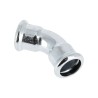 BONFIX M-press C-staal bocht 45° 28 x 28 mm