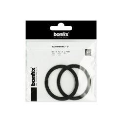 BONFIX Gummiring 2" (55 x 45 x 2 mm) 2 stuks