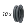 Geka Rubberring NBR (-10 tot +90 grC) zwart - set a 10 stuks