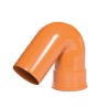 Pipelife HWA Sifon bocht 135gr. 110mm Mof x Spie Roodbruin