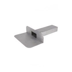 plakplaat lood 25 UD 500 mm 90 graden 60 x 80 mm