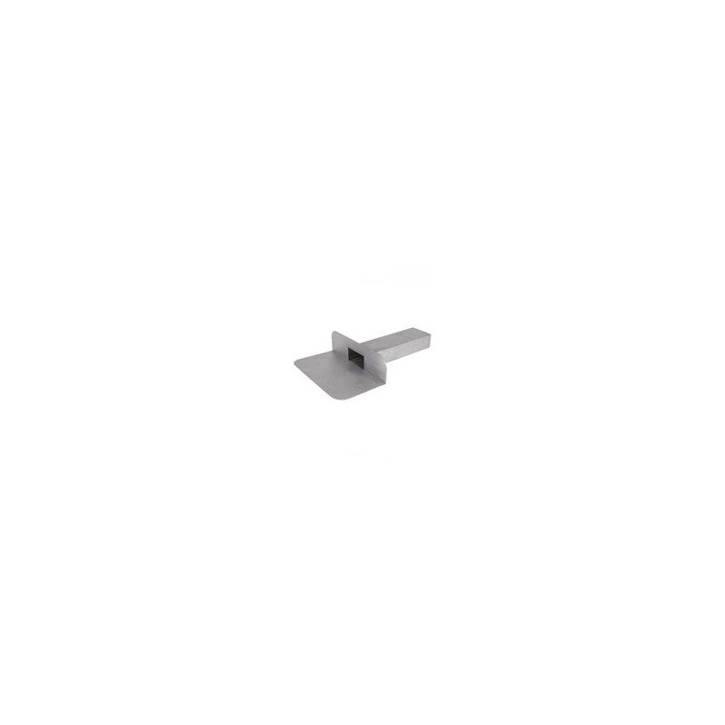 plakplaat lood 25 UD 500 mm 90 graden 60 x 80 mm