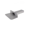 plakplaat lood 25 UD 500 mm 90 graden 60 x 80 mm