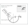 gootbeugel Klang+Lip 30x5mm 45 graden model 3 Mast 44