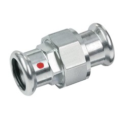 BONFIX M-press C-staal 3-delige koppeling vlakdichtend 42 x 42 mm
