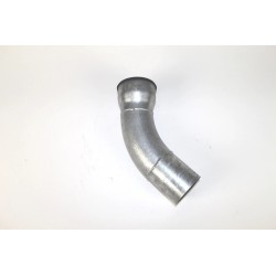 gegalvaniseerde bocht voor ondereind Feyts 80mm 45 gr. met manchet