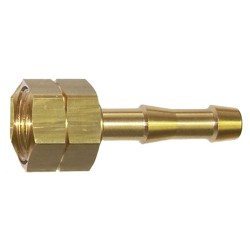 Hasmi Slangpilaar met wartelmoer 3/8" linkse binnendraad