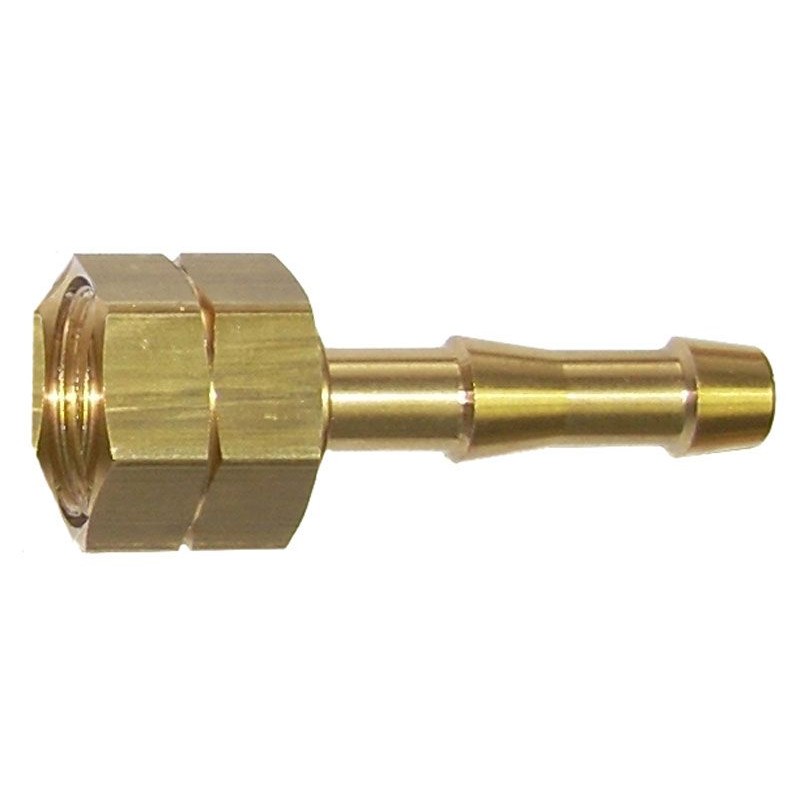 Hasmi Slangpilaar met wartelmoer 3/8" linkse binnendraad