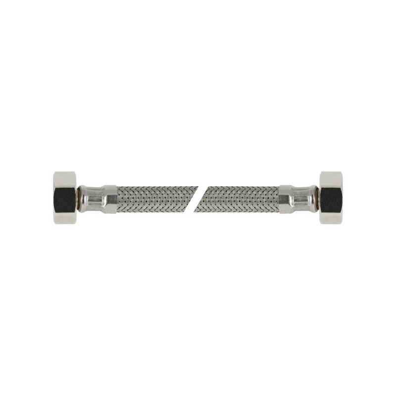 BONFIX RVS flexibele aansluitleiding 50cm 1/2" bi. x 1/2" bi.