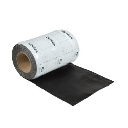 Ubiflex Finio Loodvervanger 300mm x 5m zwart