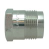 BONFIX Aansluitstuk chroom recht 1/2" bi x M24