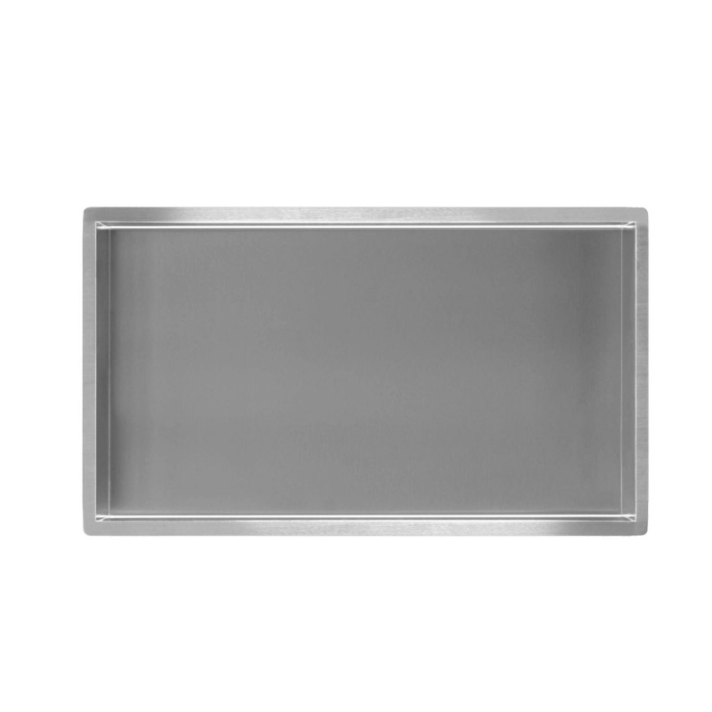 Demis inbouwnis 60 x 30 x 10 cm RVS
