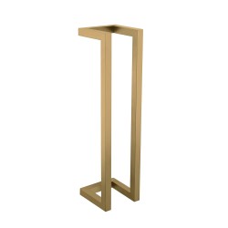 Loft handdoekrek 50 x 12.5 x 12.5 cm geborsteld messing PVD
