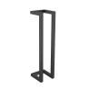 Loft handdoekrek 50 x 12.5 x 12.5 cm mat zwart