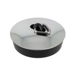 BONFIX Plug 45,5 mm zwart / chroom