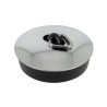 BONFIX Plug 45,5 mm zwart / chroom