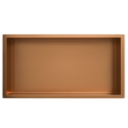 Demis inbouwnis 60 x 30 x 7 cm gunmetal