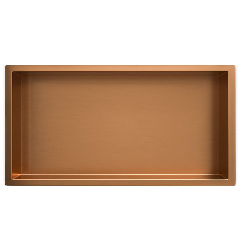 Demis inbouwnis 60 x 30 x 7 cm gunmetal
