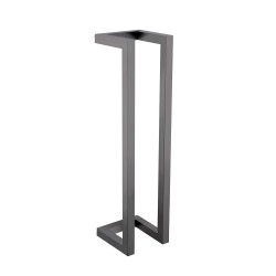 Loft handdoekrek 50 x 12.5 x 12.5 cm gunmetal PVD