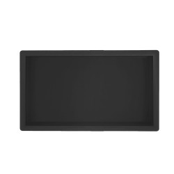 Demis inbouwnis 60 x 30 x 7 cm mat zwart
