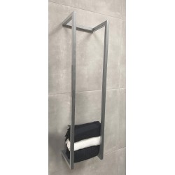 Loft handdoekrek 95 x 25 x 20 cm RVS